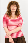 Kimi top - Pink & Red
