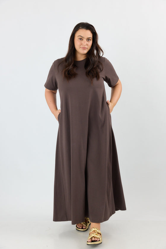 Sunrise maxi - Brown