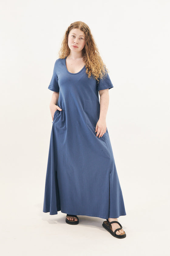 Satellite dress - Blue