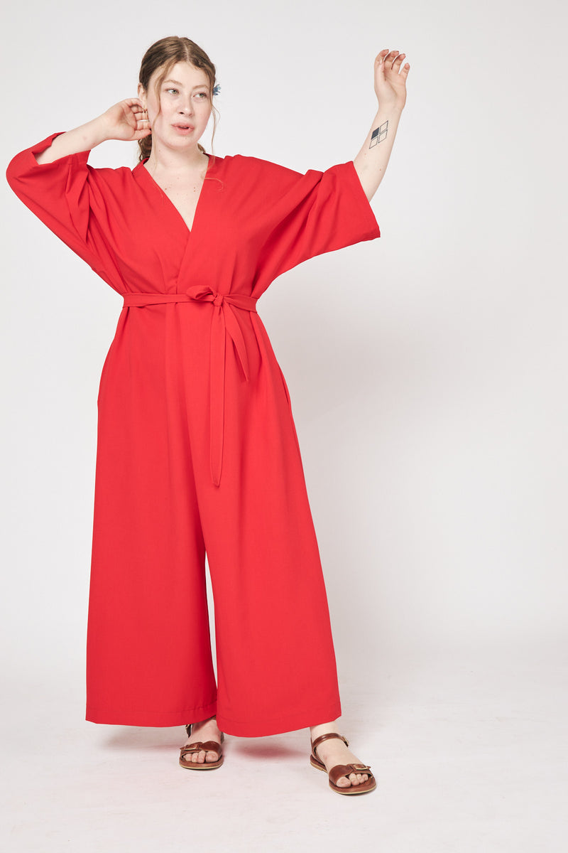 Space Jumpsuit - Red