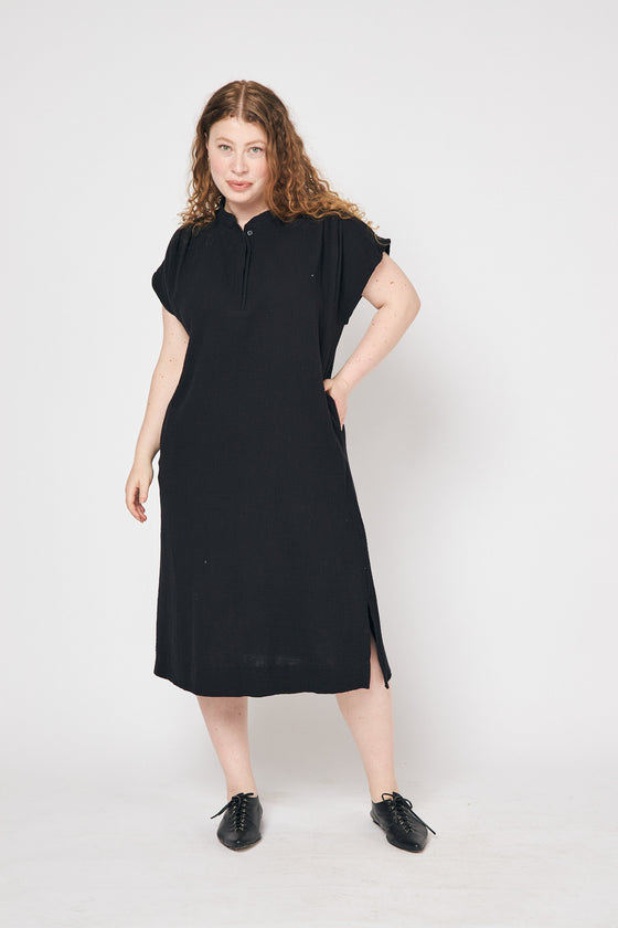 Vintage dress Tetra - Black