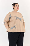 Tiger Lily top - Sand