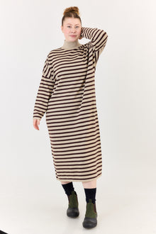  Clover dress - Sand & Brown