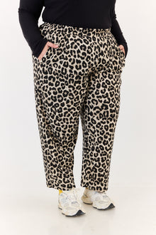  Mindful Pants waffle - Leopard