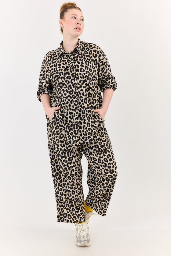 Mindful Pants waffle - Leopard