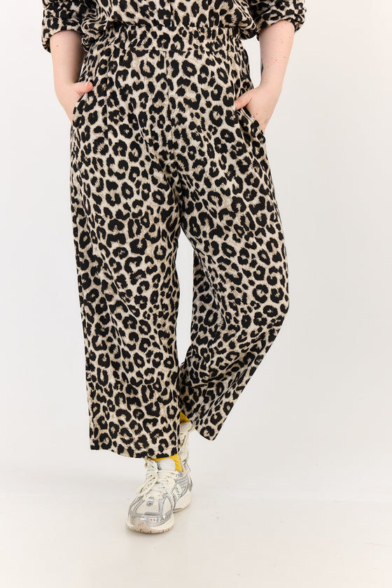 Mindful Pants waffle - Leopard