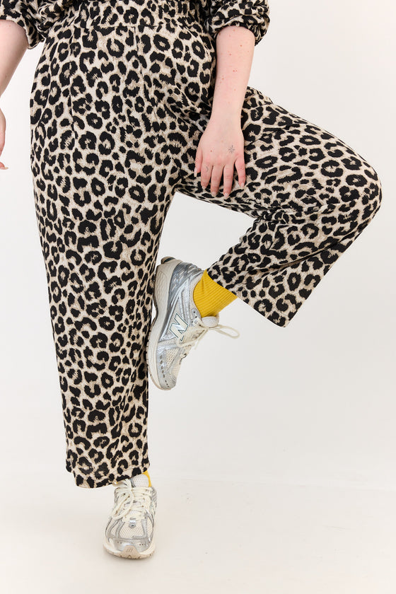 Mindful Pants waffle - Leopard