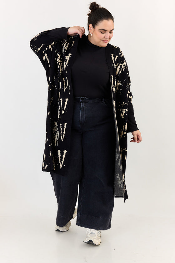 Orchid Cardigan - Black