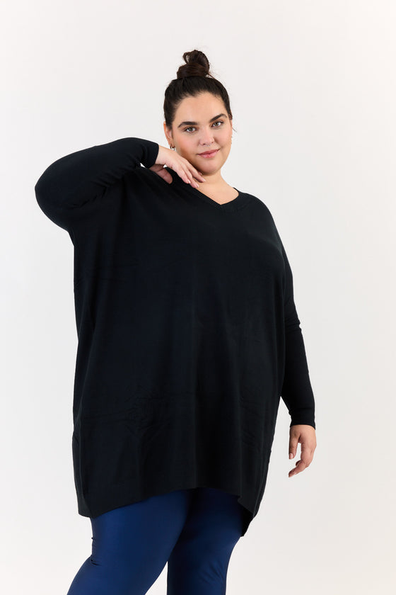 Lilac tunic - Black