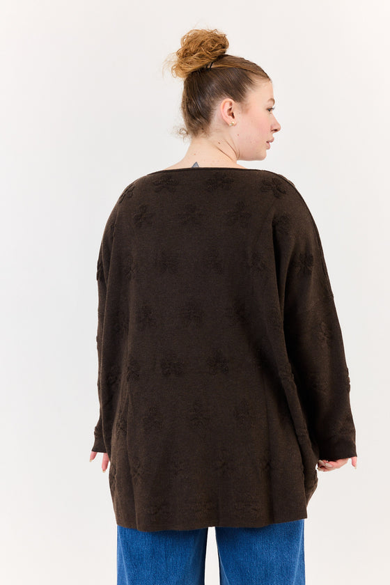 Daisy top - Dark brown