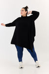 Peony tunic - Black