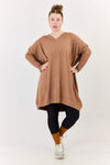 Lilac tunic - Camel