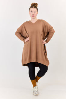  Lilac tunic - Camel