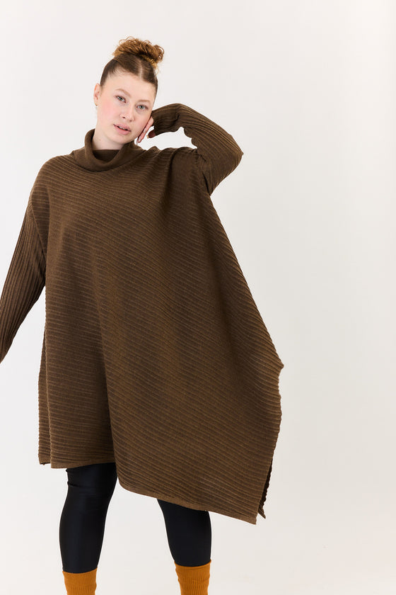 Peony tunic - Brown