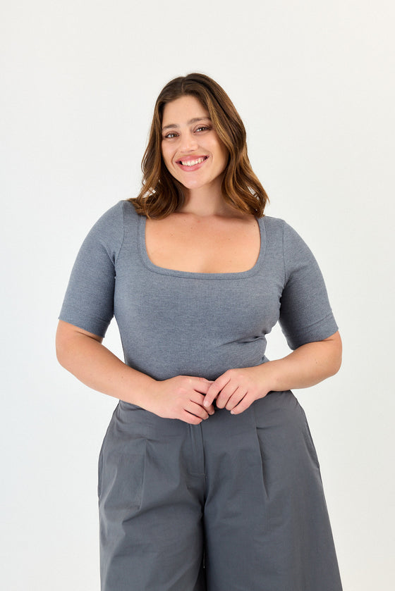 Kimi top - Grey