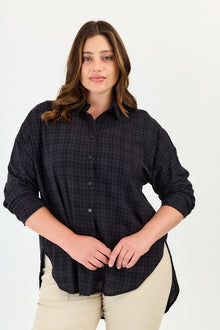  Feather shirt - Black