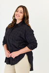Feather shirt - Black