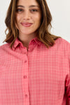 Feather shirt - Pink