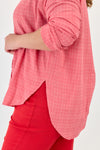Feather shirt - Pink