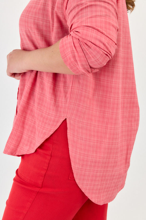 Feather shirt - Pink