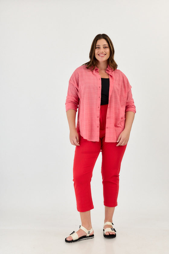 Feather shirt - Pink