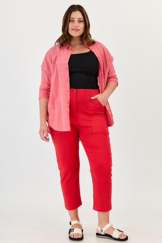 Feather shirt - Pink