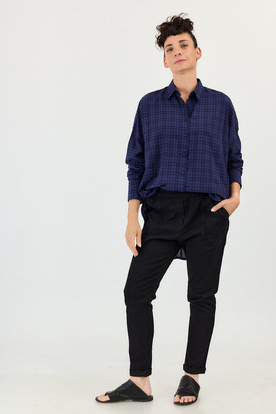 Feather shirt - Navy