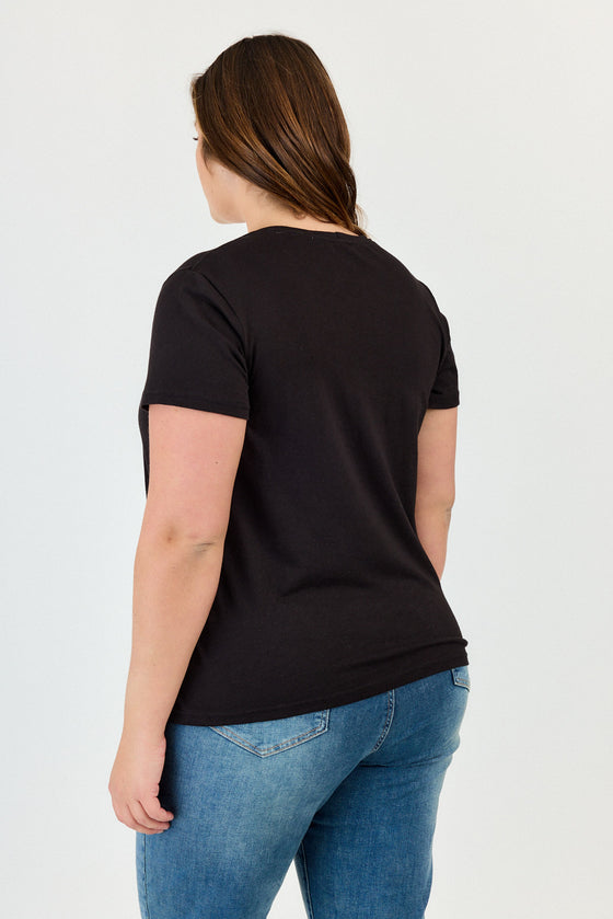Noga melange - Black
