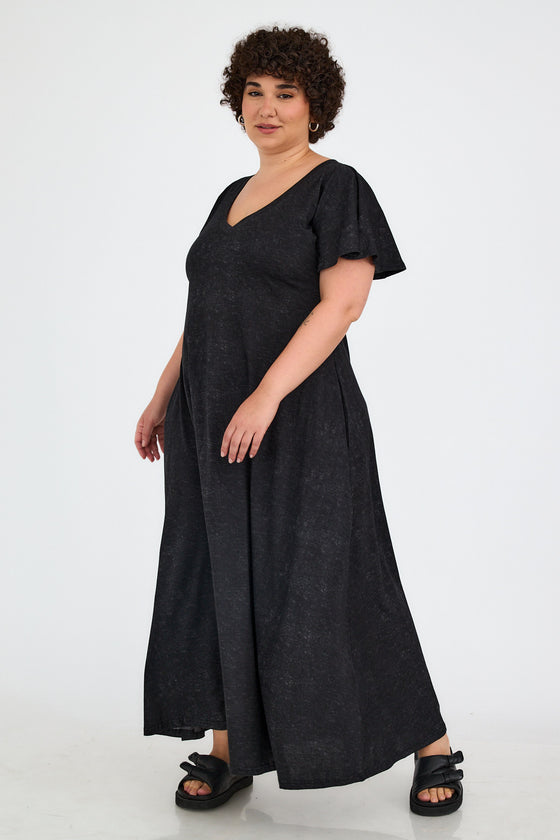 Hi Fly dress - Washed black