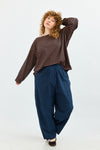 Mili Top - Navy & Brick