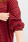 Mili Top - Red & Black