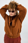Quilt Bomber Jacket - Brick