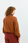 Quilt Bomber Jacket - Brick