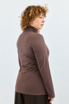 Nana Rib Top - Brown