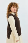 Moonstone Vest - Brown