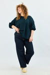 Mili Top - Navy & Green
