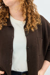 Pearl Cardigan - Brown