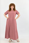 Sunrise Dress - Pink & Bordeaux