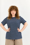 Lili top - Blue stripes