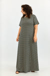 Sunrise Dress - Olive & Navy