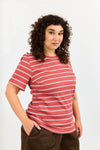 Lili top - Red stripes