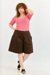 Kimi top - Pink & Red