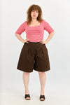 Japan Cotton Shorts - Brown