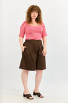 Japan Cotton Shorts - Brown