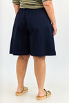 Japan Cotton Shorts - Navy