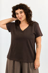 Noga Top - Brown