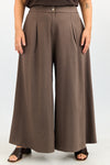 Japan Tailored Pants - Brown