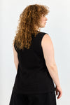 Mercury Pointelle  top - Black