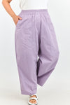 Plum cargo pants - Purple