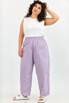 Plum cargo pants - Purple